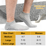 Load image into Gallery viewer, Men’s Ankle Grip Socks · 4 Pair Set