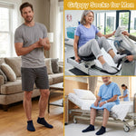 Load image into Gallery viewer, Men’s Ankle Grip Socks · 4 Pair Set