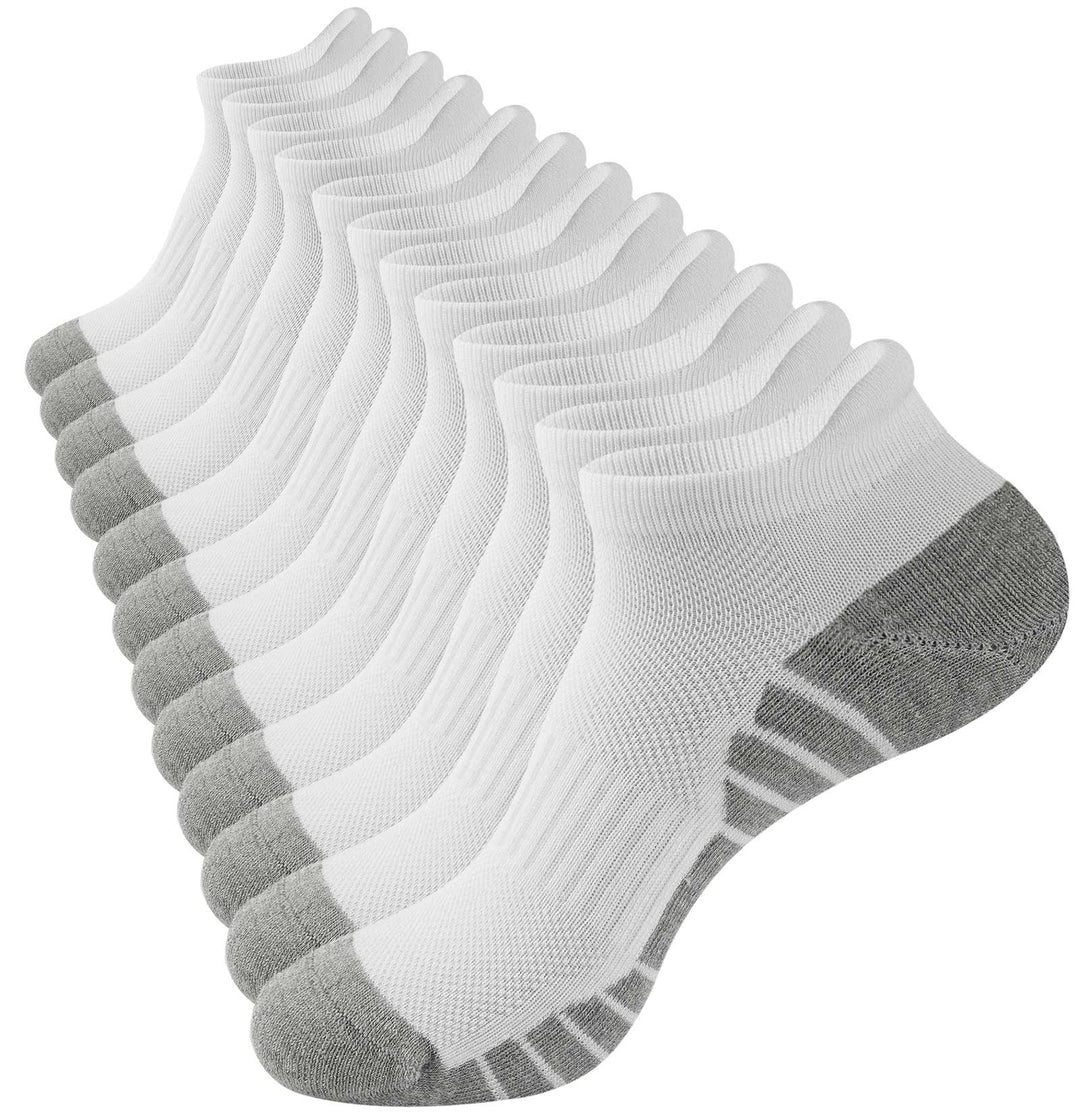 Men’s Bamboo Athletic Ankle Socks · 6 Pair Set