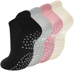 Load image into Gallery viewer, Women’s Ankle Grip Socks · 4 Pair Set
