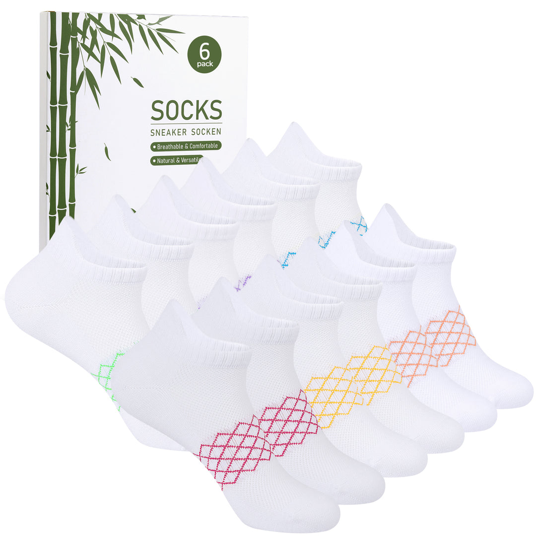 Vertkser Women’s Bamboo Viscose Everyday Socks Series · 6 Pairs