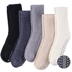 Load image into Gallery viewer, Seasonal  Cozy Coral Fleece Non-Slip Socks for Women · 5 Pair Set
