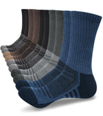 Load image into Gallery viewer, Bamboo Viscose Crew Socks for Men, Moisture Wicking Socks · 5 Pair Set
